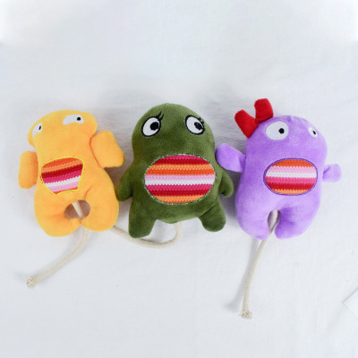 Factory Direct Sales Dog Toy New Bite-Resistant Plush Toy Molar with Sounding Pet Toy One Piece Dropshipping