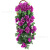 Artificial Flower Wisteria Hanging Basket Simulation Violet Rose Wall Hanging Wedding Home Furnishing Decoration Fake Flower Emulational Flower Vine