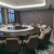 Hotel Solid Wood Dining Table and Chair Resort Hotel Box Solid Wood Chair Seafood Restaurant Light Luxury Bentley Chair