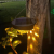 Solar Magic Ball Light Outdoor Waterproof Courtyard Landscape Lamp RGB Colorful Sun Plug Lamp Chandelier Wall Lamp