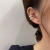C Type Natural Pearl Temperament Earrings Female Non-Pierced Ear Bone Clip Simple and Compact Normcore Style Ear Clip Online Influencer Earrings