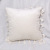 Cross-Border Ins Style Big Tassel Tassel Velvet Solid Color Pillow Cover around Lace Cushion Cover Pillow Wholesale