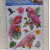 The Three Little Birds Parrot Wall Stickers 3D Cartoon Children's Stickers