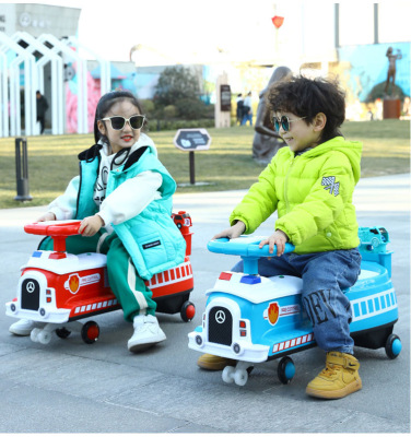 Baby Swing Car Universal Small Three-Wheel Boy and Girl Baby Novelty Toy One Piece Dropshipping