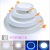 Factory Direct Supply Led Two-Color Embedded Concealed Surface Mounted round and Square Three-Color Thin Panel Light RGB with Remote Control