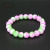 2 Yuan Shop Small Jewelry Stall Hot Sale 8mm Agate-like Glass Bracelet Wholesale Women's Clothing Promotional Novelties Wholesale