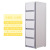 20/30cm Wide Slit Storage Cabinet Drawer Snack Storage Narrow Gap Cabinet Bathroom Kitchen Storage Rack
