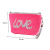 Fashion Net Red Creative Love Wash Bag Household Plush Portable Storage Bag Travel Portable Cosmetic Bag