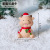 Cartoon Christmas Gift Creative Resin Blind Box Doll Home Decoration Santa Snowman Christmas Tree Wholesale
