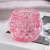 Fashion Carved Geometric Household Pressed Glass Small Candlestick Solid Color Simple Home Decoration Beauty Storage Tank