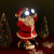 Santa Claus Telescope Luminous Ornaments Simulation Garden Ornaments Christmas Decoration Home Resin Crafts