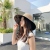 New Vinyl Big Brim Sun Hat Women's Summer Fashion Face Cover Ultraviolet-Proof Bucket Hat Foldable Sun Hat