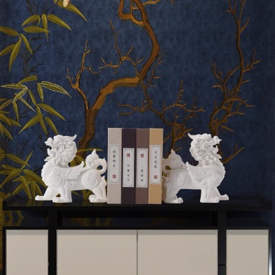 Modern Minimalist Sandstone Stone Tea Room Bookend Book End Decoration Tea Room Soft Decoration Study Crafts