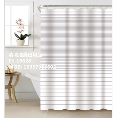 Amazon Factory Direct Shower Curtain Plastic Shower Curtain Printing Shower Curtain Large Version Shower Curtain Positioning Shower Curtain