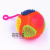 Sound Flash 7.5cm Triangle Ball Whistle Ball Strap Handle Magic Color Toy Luminous Ball Factory Direct Sales Wholesale