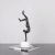 Modern Simple European Black Support Hand Single Arm Gymnastics Man Decoration Model House Sales Office Study Soft Decoration