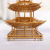 New Chinese Creative Metal Pagoda Decoration Home Model Room Entrance Sales Office Home Craft Soft Decoration