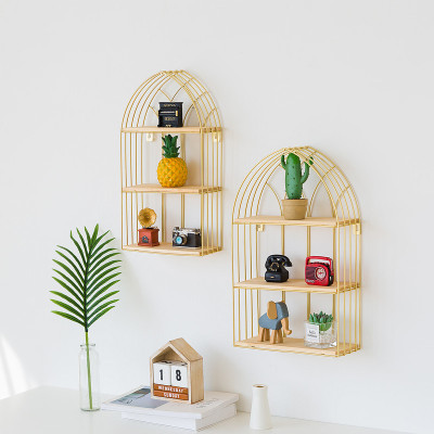 Nordic Instagram Style Living Room Wall Decoration Storage Rack Wall Hanging Bedroom Room Creative on the Wall Wall Decoration Pendant