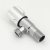 201 Stainless Steel 4 Points Angle Valve Universal Quick Opening Cold Water and Water Heating Faucet Triangle Valve Angle Valve Water Stop Valve Toilet Stainless Steel Angle Valve