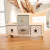 Small Wooden Clutter Organizing Box Jewelry Desktop Storage Cabinet Wooden Box Household Drawer Cosmetics Storage Box