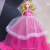 50cm Barbie Doll Keychain Barbie Doll 3D Eye Joint Gauze Dress Barbie Gift Box New Machine Edge