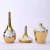 European-Style Post-Modern Light Luxury Lotus Electroplating Ceramic Home Crafts Decoration Model Room Coffee Table Vase Decoration