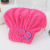 Solid Color High Density Coral Velvet Hair-Drying Cap Thick Bow Coral Velvet Princess Hat Shower Cap Elastic Band Shower Cap