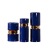 European-Style Modern Gold-Plated Ceramic Vase Three-Piece Office Living Room Study Model Room Soft Decoration Ornaments