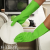 LaTeX Laundry and Dishwashing Rubber Leather Gloves Wear-Resistant Waterproof Housework Durable Beef Tendon