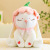 Novelty Toys Cute Petal Rabbit Plush Toys Little Bunny Figurine Doll Stall Promotion Children's Toys