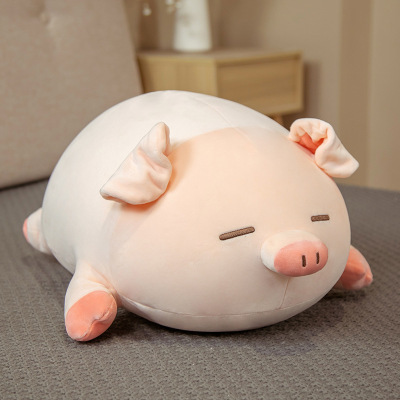 Pig Plush Toy Cushion Soft Cute Throw Pillow Sleep Hug Bed Girl Heart Cute Bedside Soothing Pillow