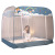 New Installation-Free Heightened Square Top Zipper Mosquito Net Double Door Foldable Mosquito Net Wholesale