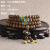 Door Frame Bracelet Buddha Beads Bracelet Rift Grain Wooden Bracelet Binding Couple Gift Travel Commemorative Jewelry