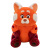 Youth Metamorphosis Turn Red Lesser Panda Doll Plush Doll Foreign Trade Toys Children's Toys