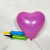 2.2G Matt Heart-Shaped Rubber Balloons Party Decoration Party Balloon Net Red Balloon Heart-Shaped Balloon Double Layer