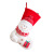 Christmas Large Red and White Knitted Christmas Stockings Old Snowman Dress up Candy Bag Gift Bag Christmas Stockings Pieces Gift Bag