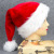 Plush Christmas Hat plus-Sized Thick Big Ball Santa Claus Hat Christmas Plush Christmas Hat