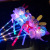 Luminous Magic Wand Magic Wand Fairy Starry Sky Wand Colorful Bounce Ball Star Sky Ball Magic Wand Luminous Toy