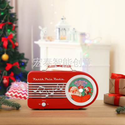 Mr. Christmas North Pole Radio - Red