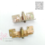 New Interior Decoration Material Hardware Accessories Furniture Fastener Bed Hinge Bed Foot Wholesale