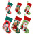 New Christmas Decoration Santa Snowman Gingerbread Man Christmas Stockings Gift Bag Hanging Candy Bag Christmas Stockings