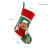 New Christmas Decoration Santa Snowman Gingerbread Man Christmas Stockings Gift Bag Hanging Candy Bag Christmas Stockings