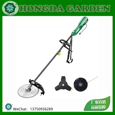 Electric Mower 220V High-Power AC Household Weeding Machine Multi-Function Grass Trimmer Land-Opening Agricultural Brush Cutter