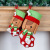 New Christmas Decorations Cartoon Cat's Paw Pet Cute Candy Bag Gift Dogs and Cats Christmas Socks Gift Bag