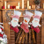 Flange SA New Christmas Decorations Gift Bag Gift Bag Three-Dimensional Gift Socks Candy Socks Pink Christmas Stockings