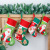 New Christmas Decoration Santa Snowman Gingerbread Man Christmas Stockings Gift Bag Hanging Candy Bag Christmas Stockings