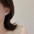 Korean Simple Three-Dimensional Sense Opal Rabbit Stud Earrings Women's New Sterling Silver Needle Small Exquisite Sweet Earrings Fashion