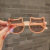 Cute Cartoon Baby Sunglasses Cat Kids Sunglasses Jelly Sunglasses Photo Modeling Cross-Border Hot Selling Mirror