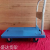 Silent Folding Small Trailer Warehouse Supermarket Truck Folding Trolley Pull Goods Platform Trolley