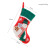 New Christmas Decoration Santa Snowman Gingerbread Man Christmas Stockings Gift Bag Hanging Candy Bag Christmas Stockings